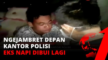 Ulah eks narapidana yang menjambret di depan kantor polisi