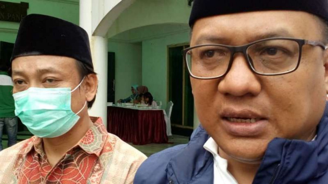 Wakil Wali Kota Depok Pradi Supriatna (kanan).