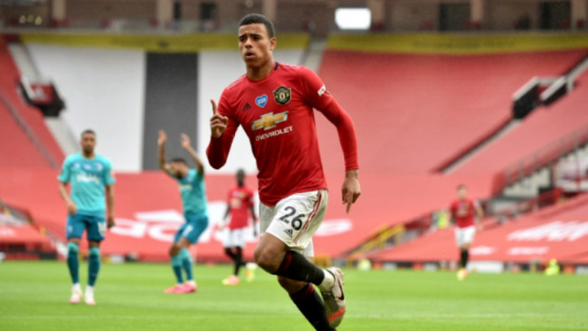 Striker muda Manchester United, Mason Greenwood