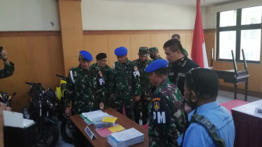 Komandan Pusat Polisi Militer (Danpuspom) TNI, Mayjen Eddy Rate Muis