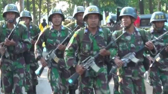 VIVA Militer: Latihan personel TNI AD