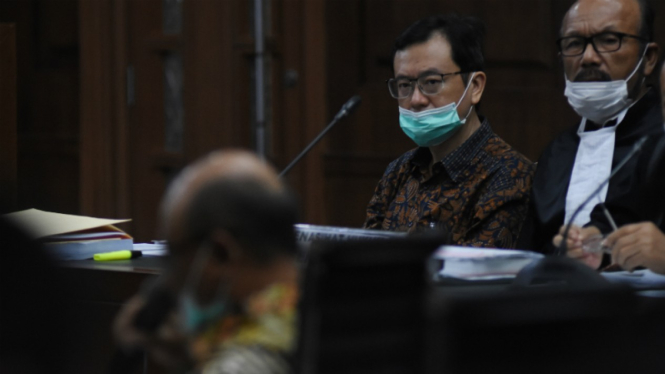 Ilustrasi persidangan Jiwasraya