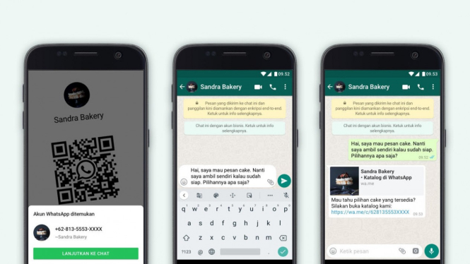 Fitur baru WhatsApp Business.