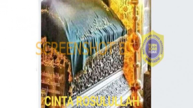 Hoax makam Nabi Muhammad SAW di Masjid Nabawi