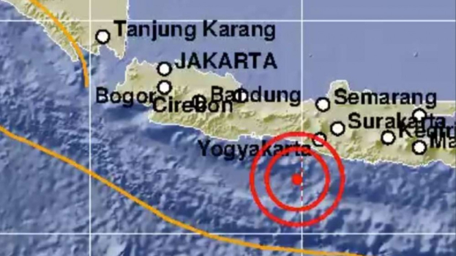 Gempa Bumi 5,2 SR Guncang Bantul Yogyakarta.