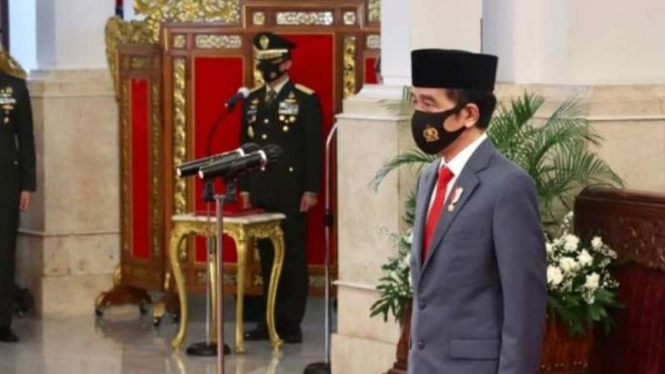 VIVA Militer : Presiden Joko Widodo melantik 750 Perwira TNI-Polri 2020