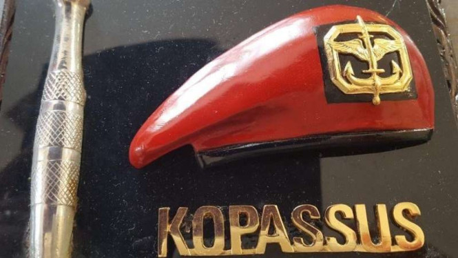 VIVA Militer: Lambang Komando Pasukan Khusus (Kopassus) TNI Angkatan Darat