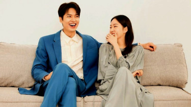 Bintang top drama Korea, Lee Min Ho dan Kim Go Eun.