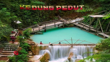 Air Terjun Kedung Pedut salah satu tempat wisata air paling menarik di Kulon Progo