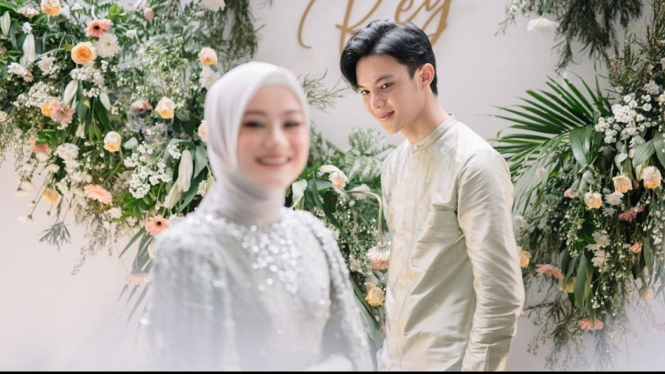 Dinda Hauw dan Rey Mbayang