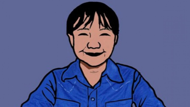 Ilustrasi tersenyum (sumber/Twitter/@Welynoft)