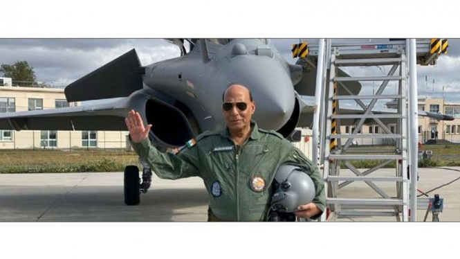VIVA Militer : Menteri Pertahanan India Rajnath Singh
