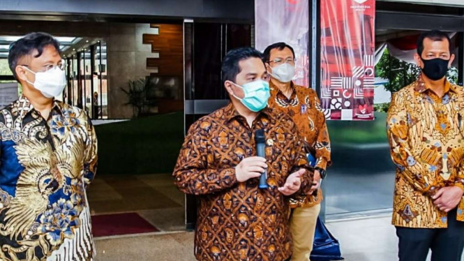 Menteri BUMN Erick Thohir.