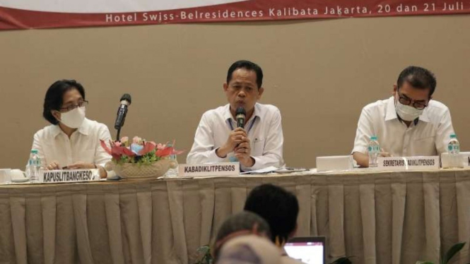 BP3S Kementerian Sosial saat paparkan hasil penelitian.