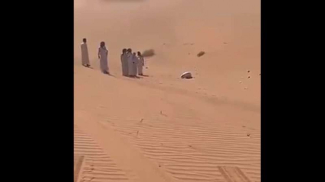 Seorang pria ditemukan meninggal dunia di padang pasir Arab Saudi