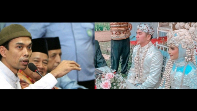 UAS, pasangan Rizky D'Academy dan Nadya. 