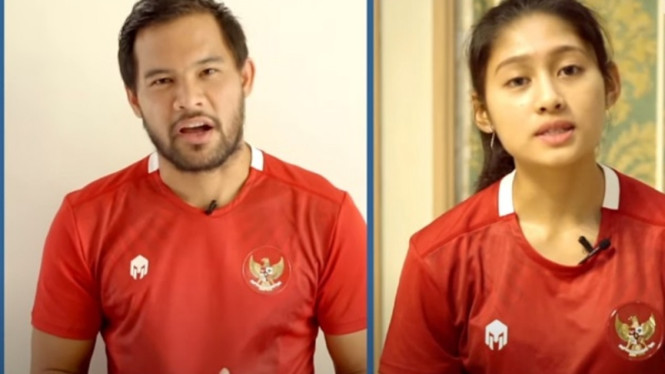 Andritany Ardhiyasa dan Zahra Muzdalifah