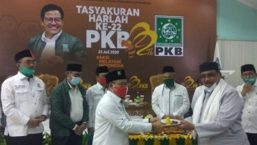 Muhaimin Iskandar di Harlah PKB ke-22