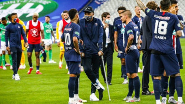 Striker PSG, Kylian Mbappe cedera