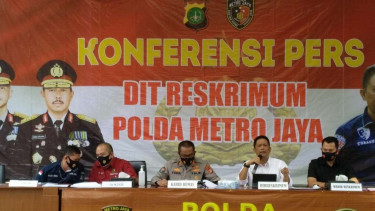 Polda Metro Jaya konferensi pers kematian editor Metro TV