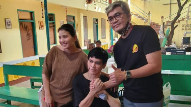 Vokalis Elkasih, El Ibnu dan Tya Ariestya