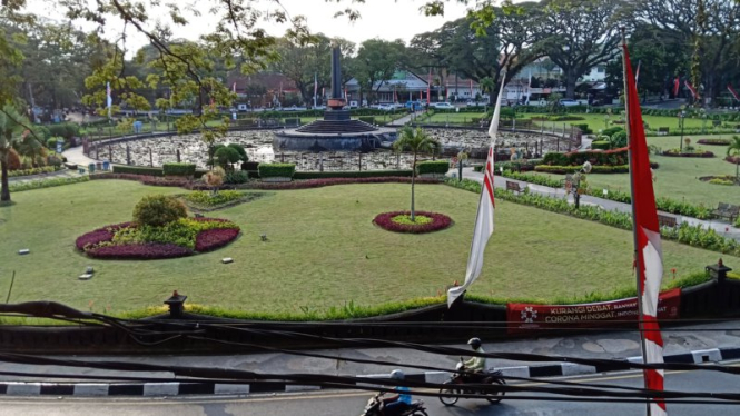 Pemandangan sejuk di Malang