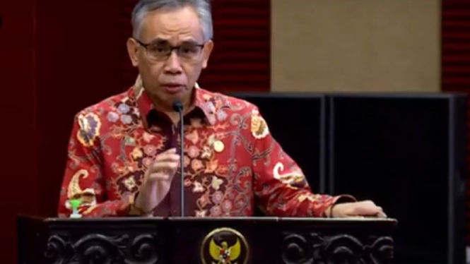 Ketua Dewan Komisioner Otoritas Jasa Keuangan (OJK) Wimboh Santoso.