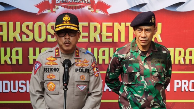 Kakorlantas Polri, Irjen Polisi Istiono.