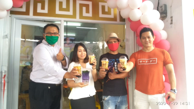 Ilustrasi bisnis minuman
