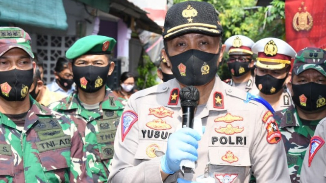 Direktur Registrasi Identifikasi (Regident) Korlantas Polri Brigjen Yusuf