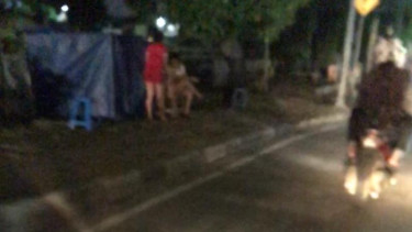 PSK tetap menjajakan diri di malam jelang Idul Adha.