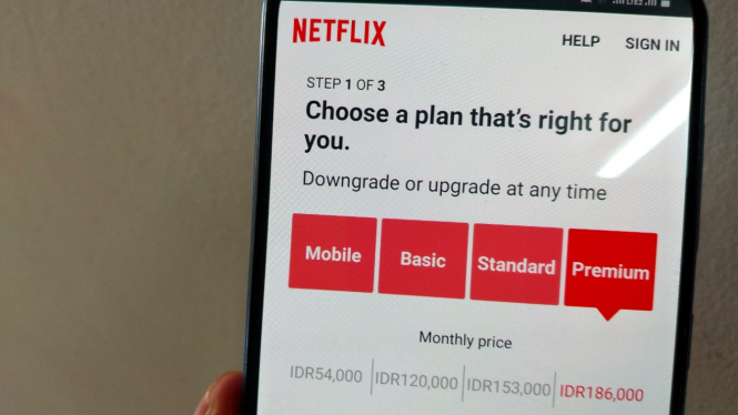 Paket Netflix.