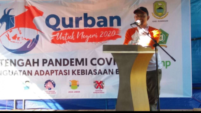 Qurban untuk Negeri 2020 dari Bakrie Amanah. 