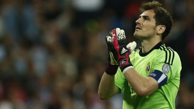 Kiper legendaris Real Madrid, Iker Casillas.