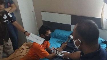Rekonstruksi pembunuhan janda muda di Apartemen Margonda Residence