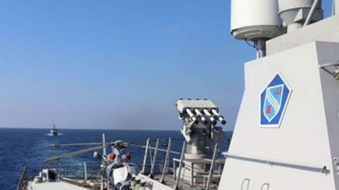 VIVA Militer : Kapal Perang KRI Sultan Hasanuddin-366