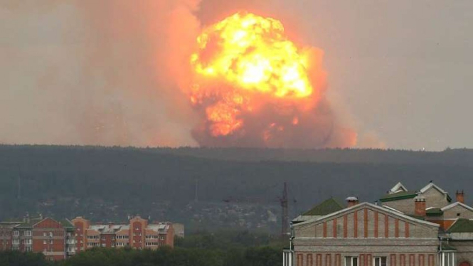 VIVA Militer: Uji coba rudal balistik Rusia