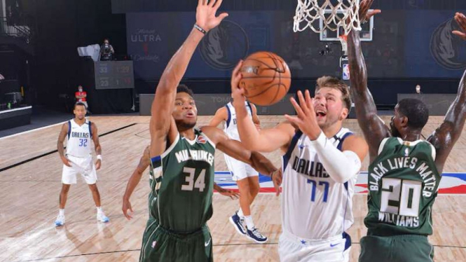 Pemain Dallas Mavericks, Luka Doncic.