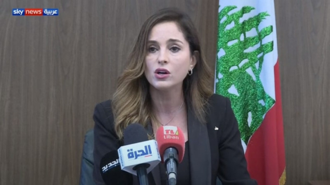 Menteri Penerangan Lebanon, Manal Abdel Samad mundur dari jabatannya