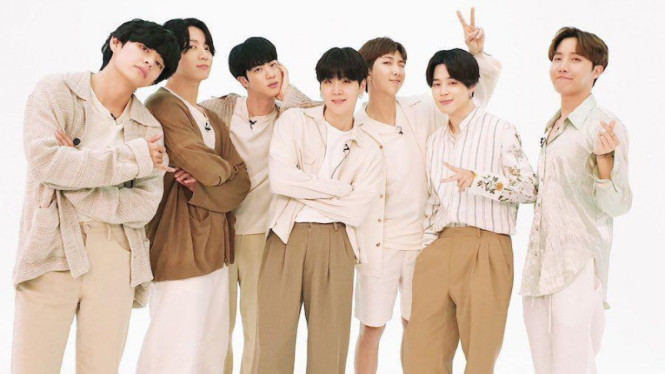 Boyband BTS.