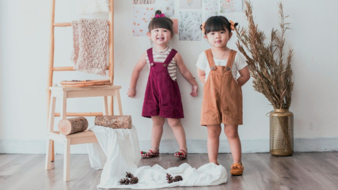 Tips mix and match baju anak