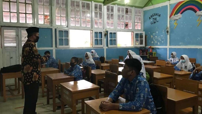 Kota Padang Panjang Perdana Gelar Belajar Tatap Muka di Tengah COVID-19. (Foto ilustrasi)