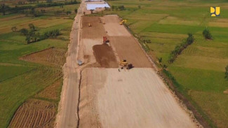 Pembangunan Jalur Pantura, Tol Semarang - Demak Seksi 2 Capai 10,56%