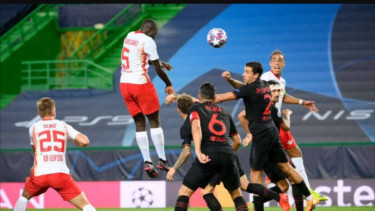 Duel RB Leipzig vs Atletico Madrid. 