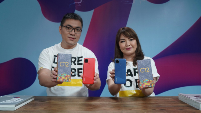 Peluncuran Realme C12 di Indonesia.