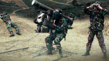 VIVA Militer: Rudal Pertahanan Pusat Kesenjataan Artileri Pertahanan Udara TNI.