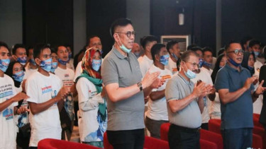 Pasangan cagub dan cawagub Sumbar Mulyadi-Ali Mukhni 