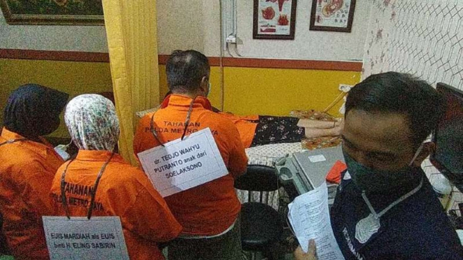 Rekonstruksi kasus klinik aborsi ilegal di Raden Saleh, Jakarta