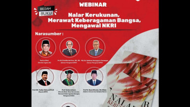 Webinar Nalar Kerukunan, Merawat Keberagaman Bangsa, Mengawal NKRI oleh BPIP. 