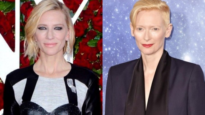 Cate Blanchett dan Tilda Swinton.